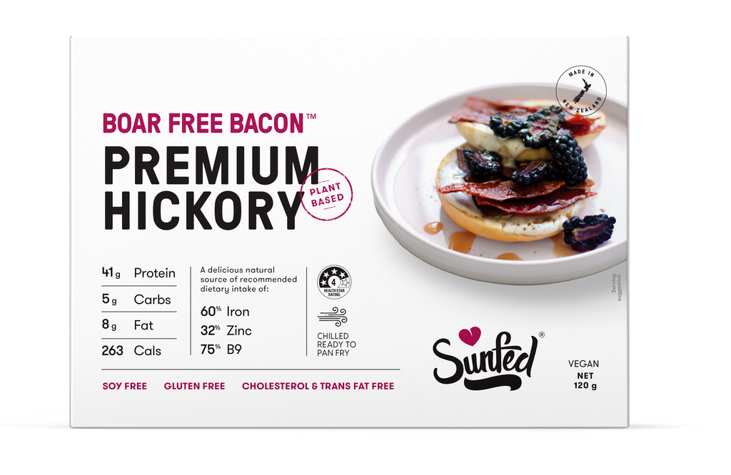 Sunfed® Boar Free Bacon™ Premium Hickory