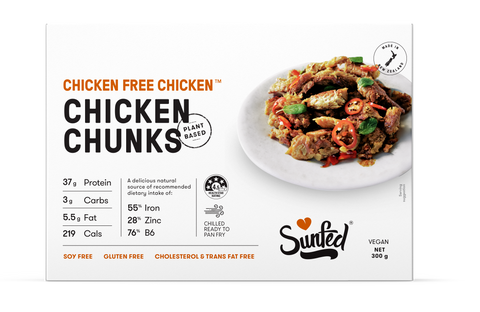 Sunfed® Chicken Free Chicken™ Chicken Chunks