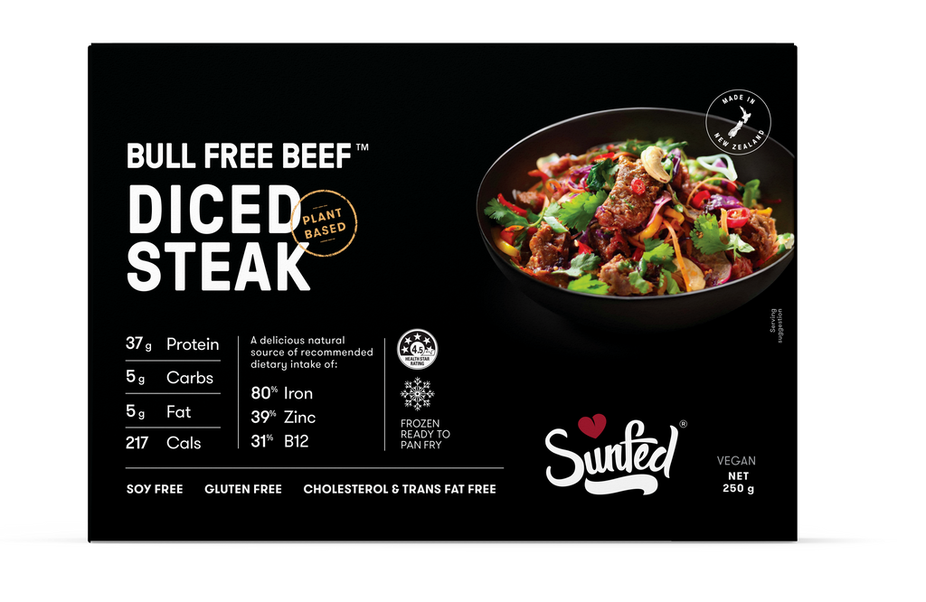 Sunfed® Bull Free Beef™ Diced Steak