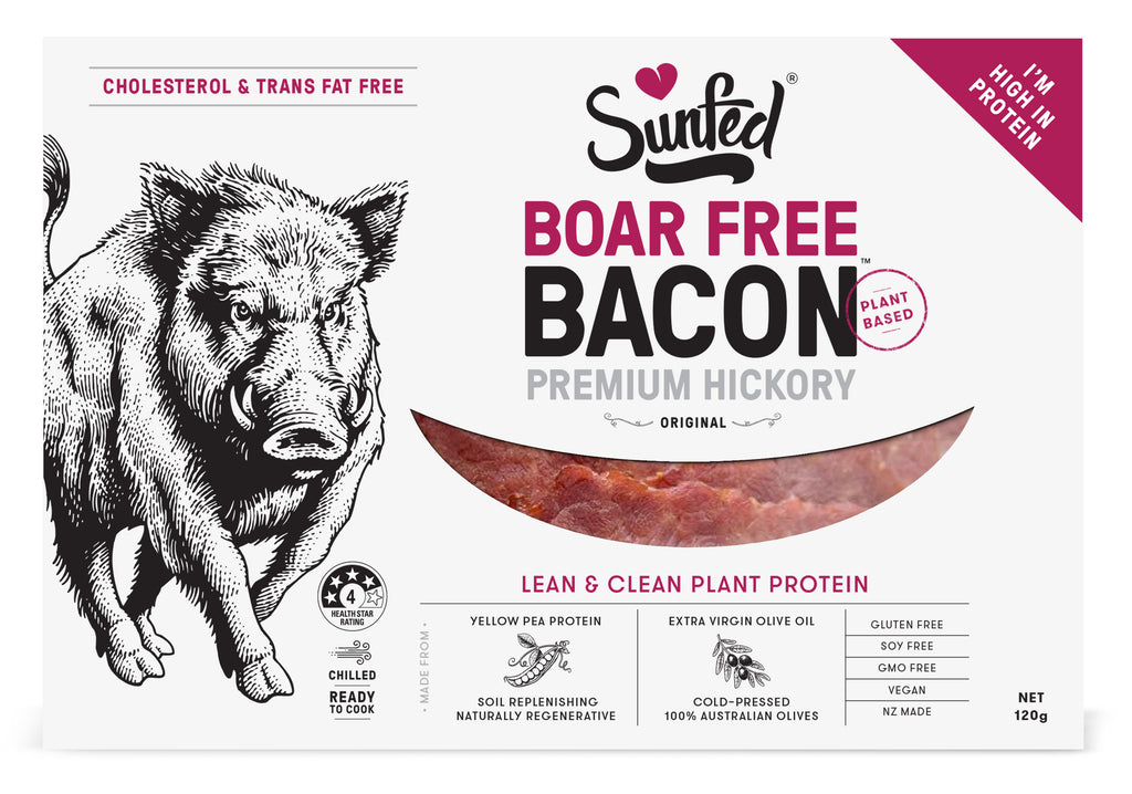 Sunfed® Boar Free Bacon™ Premium Hickory