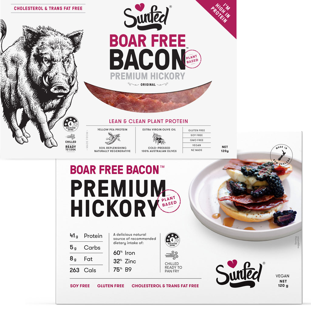 Sunfed® Boar Free Bacon™ Premium Hickory