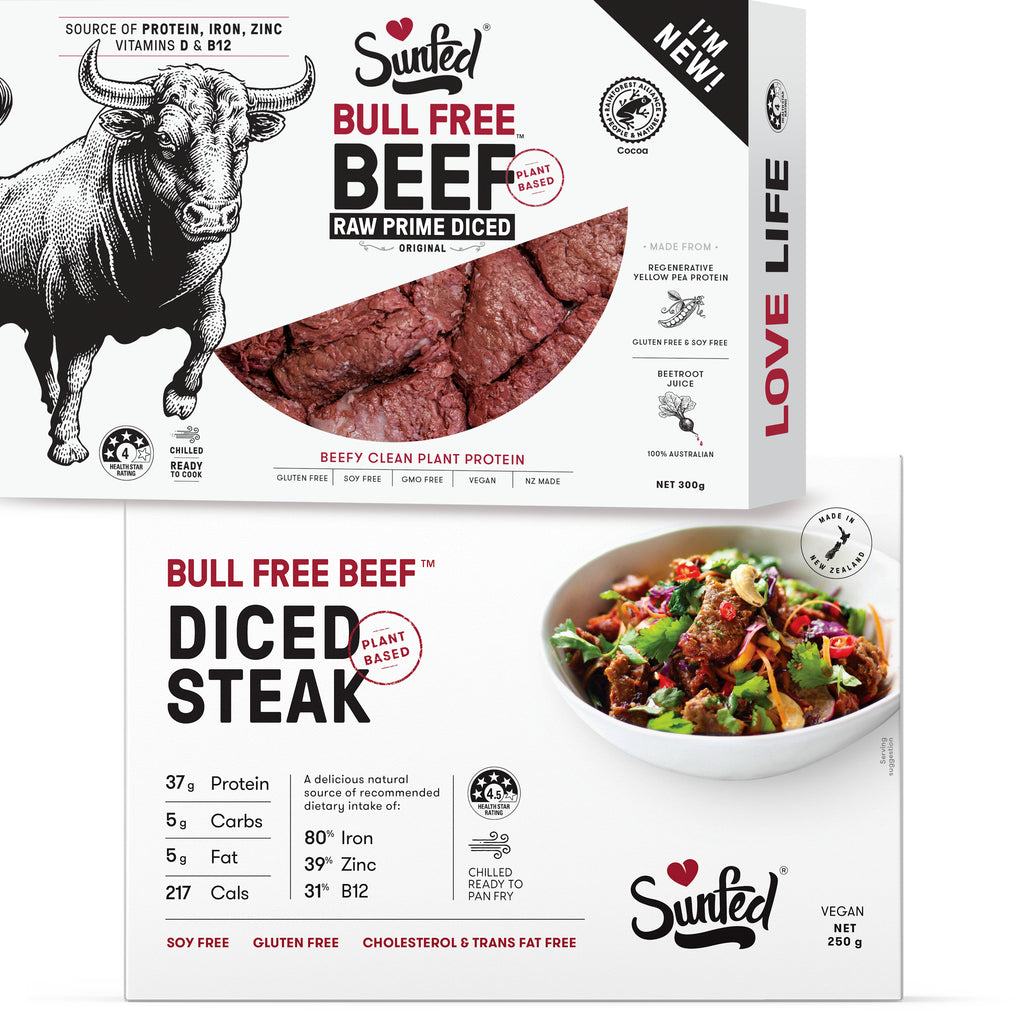 Sunfed® Bull Free Beef™ Diced Steak